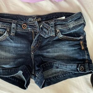 Silver brand shorts